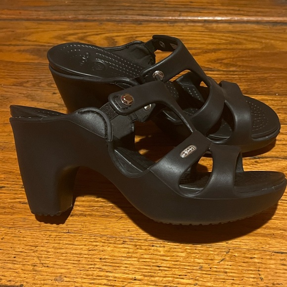 Croc Sandals High Heels - Picture 2 of 5